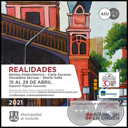 Realidades - Exposición Colectiva - 15 al 29 de Abril 2021